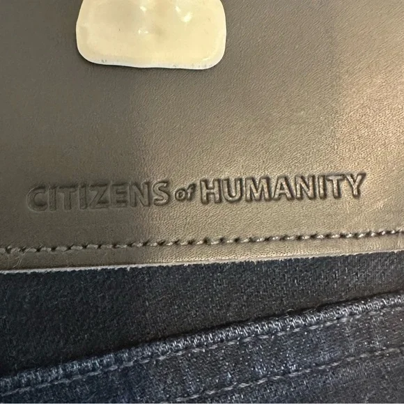 Citizens of Humanity Isola Cropped Straight Jeans 34 Chamber Wash NWT - Picture 7 of 14